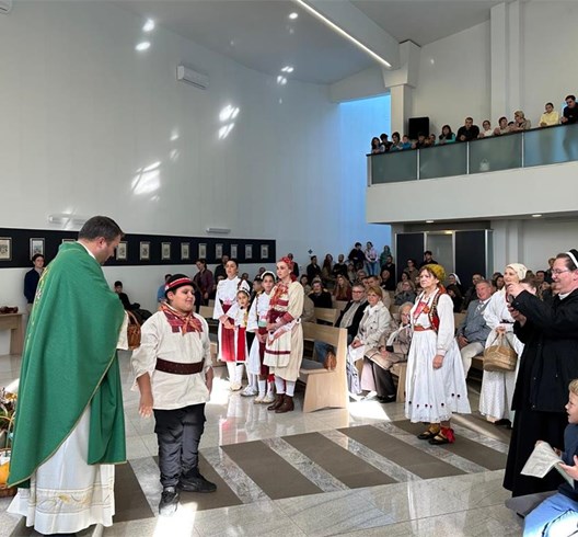 Zahvala za Božje darove na Pantovčaku